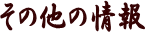���̑��̏��͂�����